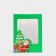 Gift package with the window "Santa Claus" 26 x 35 x 16 cm, green