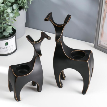 Summary of the Polystone "Olesha" set 2 pcs 20x11x7, 26x12x8 cm-1