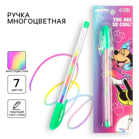 Ballic handle, multicolored, Minnie Mouse