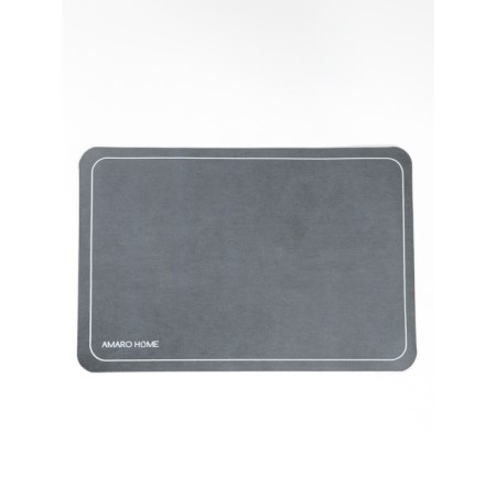 Bathroom mat with an absorbent effect, size 40x60 cm, color wet asphalt-7