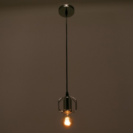 Lamp Bayerlux 1393/1cr E27 40W chrome 9x9x88 cm-2