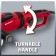 Corner grinder Einhell TE-Ag 230, 2350 W, D = 230 mm, 6500 rpm