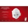 Half mask filter bison TK-80 11164_z02, flat, with a flap of exhalation, ffp1