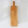 Serving board with ADELICA handle, on legs, 38 × 10 × 6 cm, birch