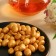 Set of "love and happiness": black tea 50 g, peanuts in chocolate glaze 100 g.