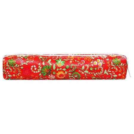 School Penal on the zipper Calligrata "Flowerers", mix-4