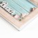 Photo frame plastic in 5 photos 10x15 cm "mills" gold-white 45x34 cm