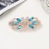 Hair hair clip "Valerie Shine" Flower, 8 cm, gold
