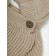 Hat-hat Children's Winter Pure Love Warm, size 44-46, beige color