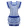 Apron, p. 42-50, height 158-164 cm, cornflower color