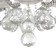 Chandelier 55650/500 CR chrome 5x40W E14 LED-RBP PDU 50x50x25cm