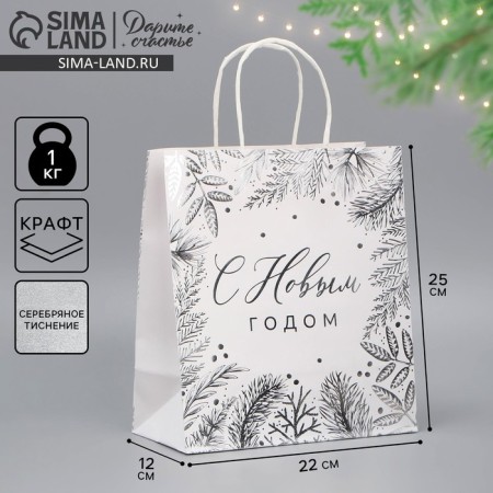 Gift Crafts "Silver", 22 x 25 x 12 cm, New Year