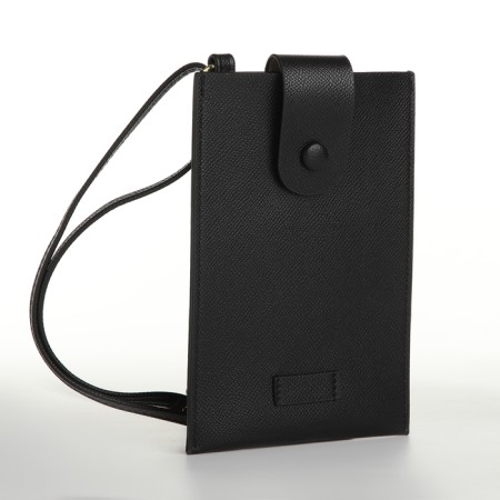 Female bag, cross-bodi, on the magnet, the color is black-2
