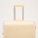 Big suitcase 28 ", lightning department, code castle, 4 wheels, beige color