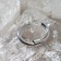 Piercing in the ear "Ring" with a hitch, d = 12 mm, color silver