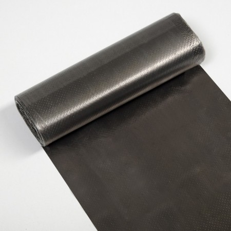 Garbage bags in the roll "Upak Land" 60 l, black, PND, 9 μm, 55 x 70 cm. 20 pcs.-1
