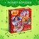 Round Puzzles 4 in 1 "New Year's mood"