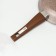 Granite pan, d = 22 cm, removable handle, glass cover, anti -stick coating, brown color