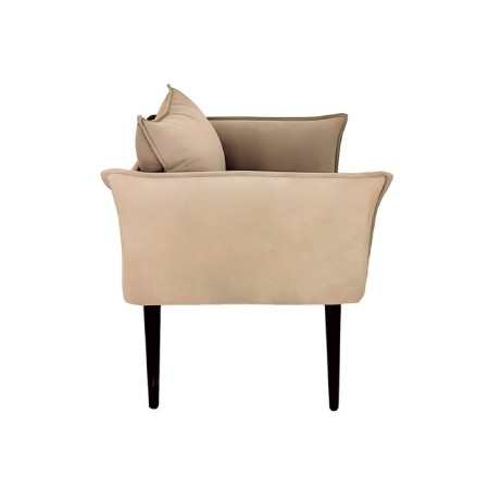The Naples chair, without a mechanism, velor, beige color-1