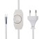 Network cord with dimmer, 2x0.75 mm², 2 m white rexant
