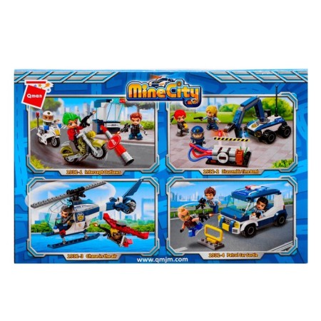 Designer patrol, 4 types, mix-13