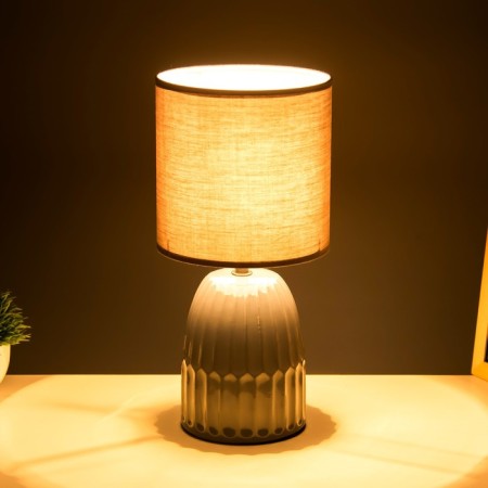 Lima table lamp E14 40W gray 16x16x35 cm Risalux-2