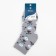 Women's socks, gray color, size 23-25
