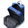 School backpack, synthetic fabric, 265x395x120 cm, blue T.