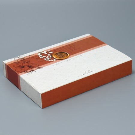 Box a gift folding envelope, packaging, "eco", 31 x 22 x 5 cm-2