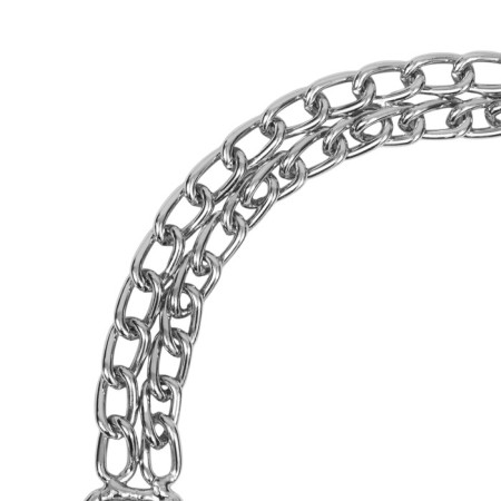 Collar - half -storage is two -rowing metal, 70 cm, wire thickness 3 mm-4
