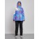 Ski costume female winter, size 50, purple color