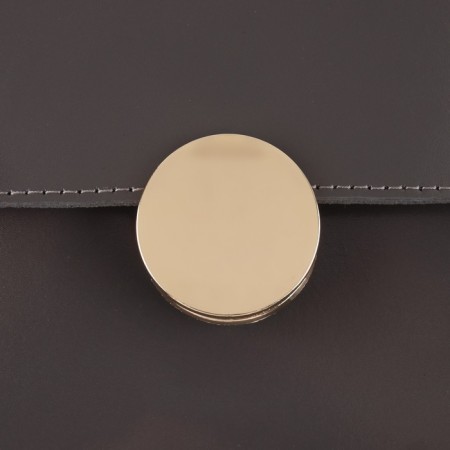 Bag staple, d = 4 cm, gold color-5