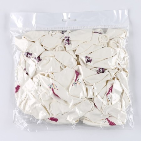 Shar Latex 12 "Happy Birthday. Confetti, 50 pcs.-1
