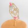 Topper for the newlyweds Cake, 15 × 9.5 cm