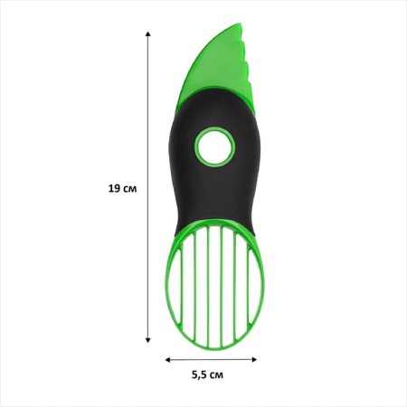 Knife for avocado shares, color mix-4
