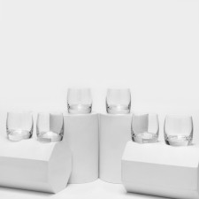 A set of glasses for whiskey 