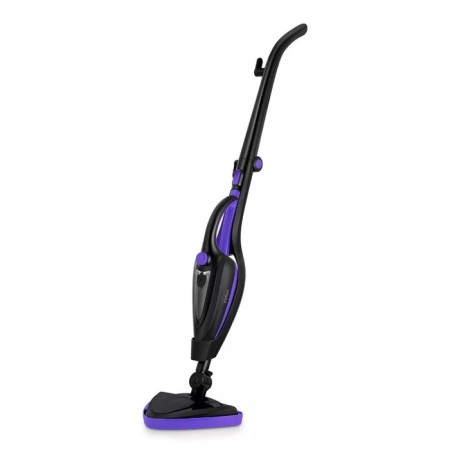 Steam mop KitFort KT-1051, 1500 W, 380 ml, cord 4.9 m, black-violet