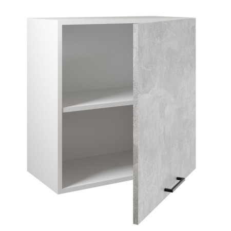Hinged cabinet 600 Simple, 600x300x600, light/white atelier-1