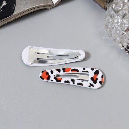 Invisible hair "Gloria", set 4 pcs., Leo, 5 cm-1