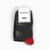 Set of male socks (2 pairs), black/gray color, size 42-43