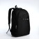 Youth backpack from textiles on lightning, 4 pockets, black/blue color