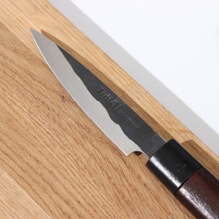 Vegetable knife with a wooden handle, blade 9 cm-1