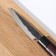 Vegetable knife with a wooden handle, blade 9 cm
