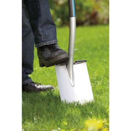 Universal shovel, l = 117 cm, metal stalk, with a handle-1