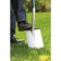 Universal shovel, l = 117 cm, metal stalk, with a handle