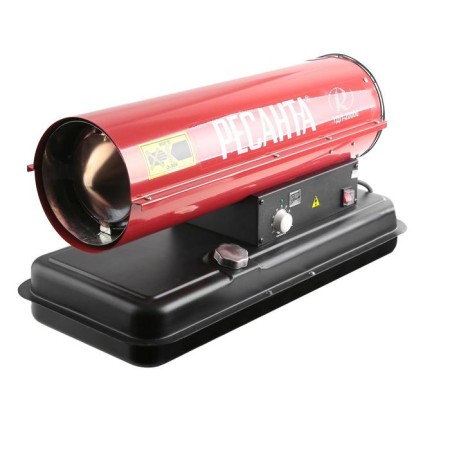 Thermal gun "Resanta" TDP-20000, diesel, 220 V, 20 kW, 621 m3/hour, 24 liters