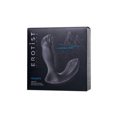 Prostate vibro -stimulator with the remote control mound mounto, silicone, 13.2 cm-12