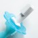 Children's toothbrush the massager, "sea hobby", silicone, with a limiter, from 3 months, color mix