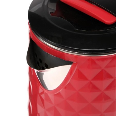 Electric kettle Centek CT-0022, plastic, Metal flask, 1.8 l, 2000 watts, red-1