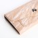 Women's wallet on magnet, beige color